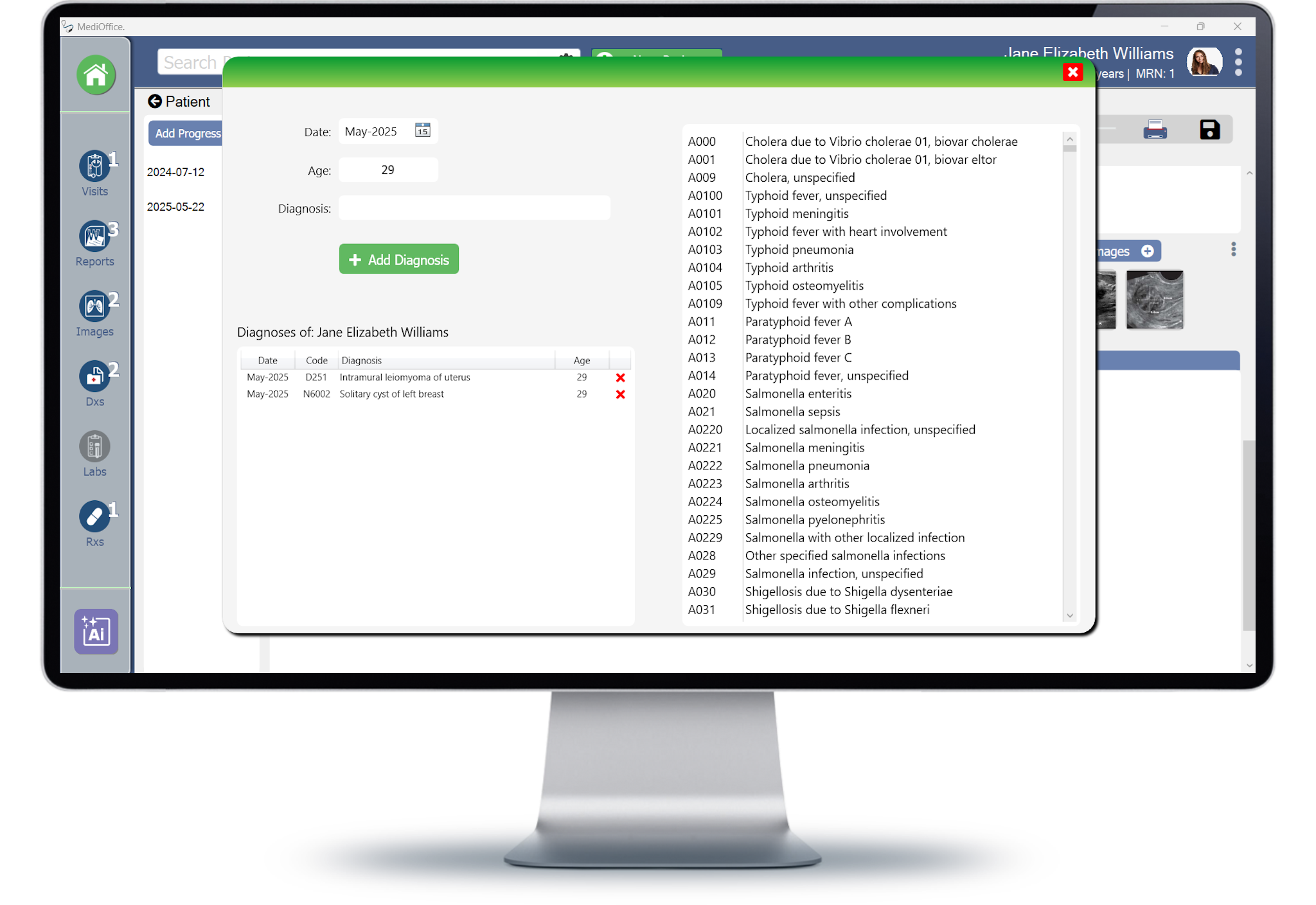 ICD-10 Diagnoses